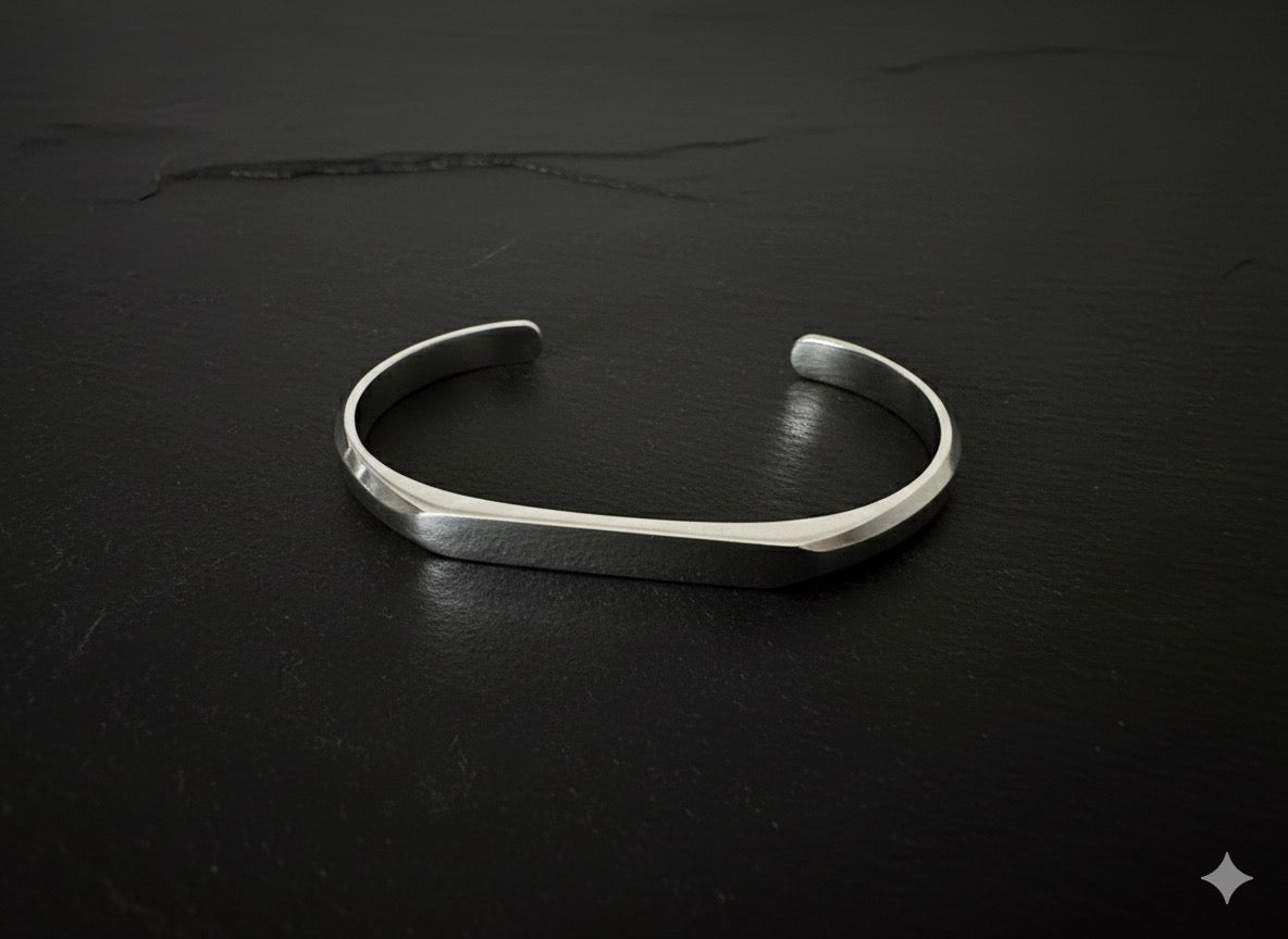 SILVER CUFF BRACELET