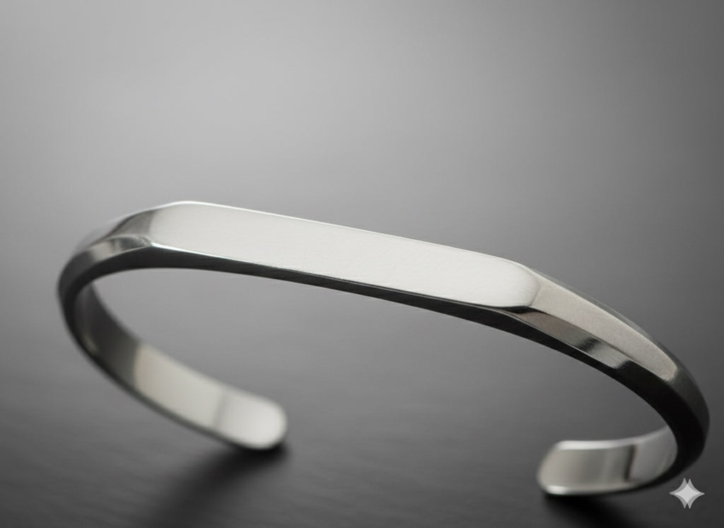 SILVER CUFF BRACELET