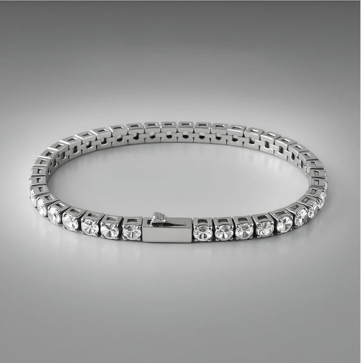 ❄️ Iced Tennis Bracelet — Luxury Street Edition