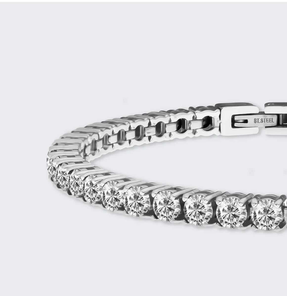 ❄️ Iced Tennis Bracelet — Luxury Street Edition